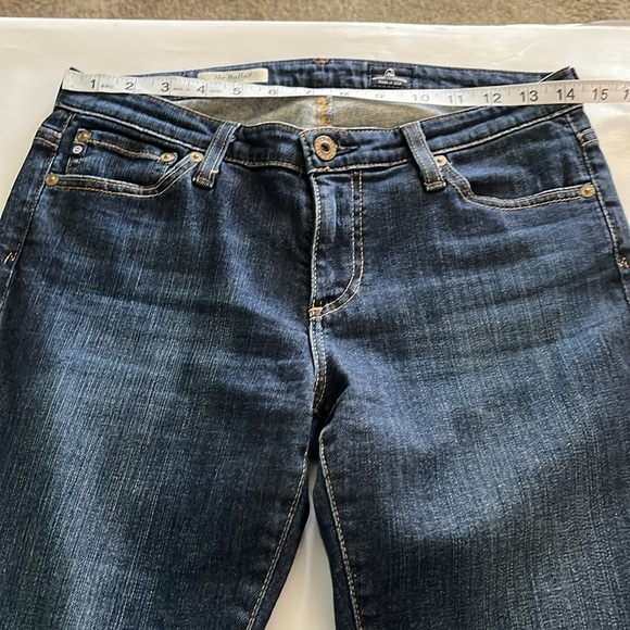 Ag Adriano Goldschmied The Ballard Slim Boot Mid Rise Size 28R - Picture 4 of 16